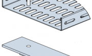 Cable Tray Accessories - Flat Cover, Support and End Stop